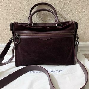 Rebecca Minkoff Bedford Zip Satchel **Currant**